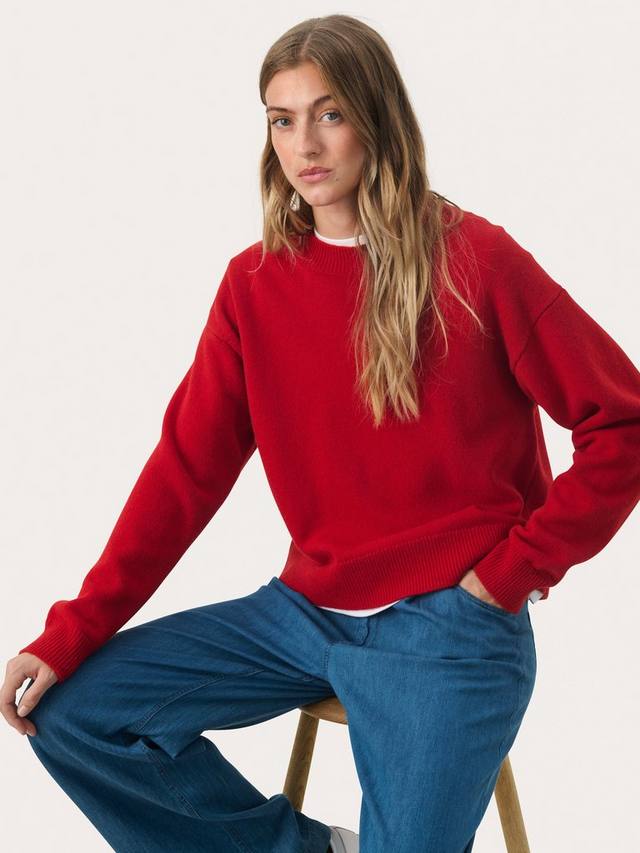 

Джемпер из чистой шерсти maria Part Two, цвет Salsa