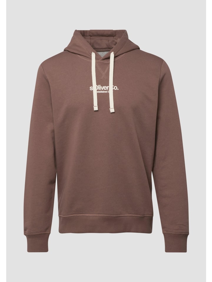 

s.Oliver Толстовка цвета 89D1_коричневый