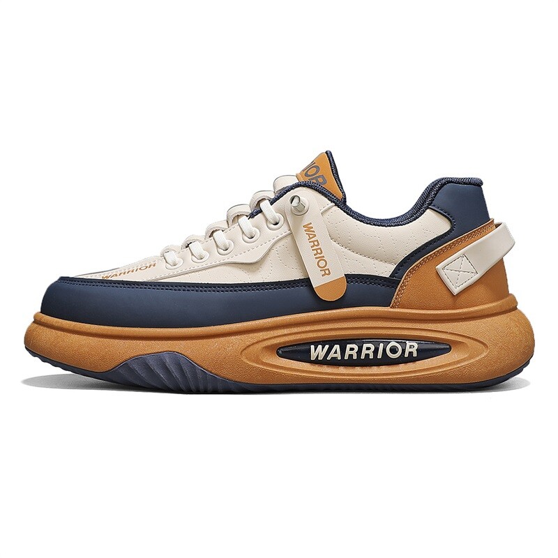 

Кроссовки мужские Lifestyle Shoes Men Low-Top Warrior, хаки/темно-синий