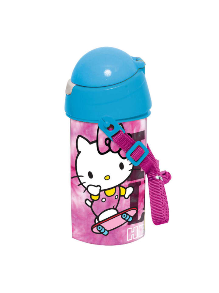 

Бутылка для воды для скейтборда, спортивная бутылка 500 мл Hello Kitty