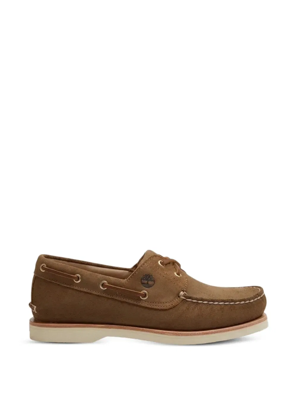 Кожаные лоферы Timberland, коричневый