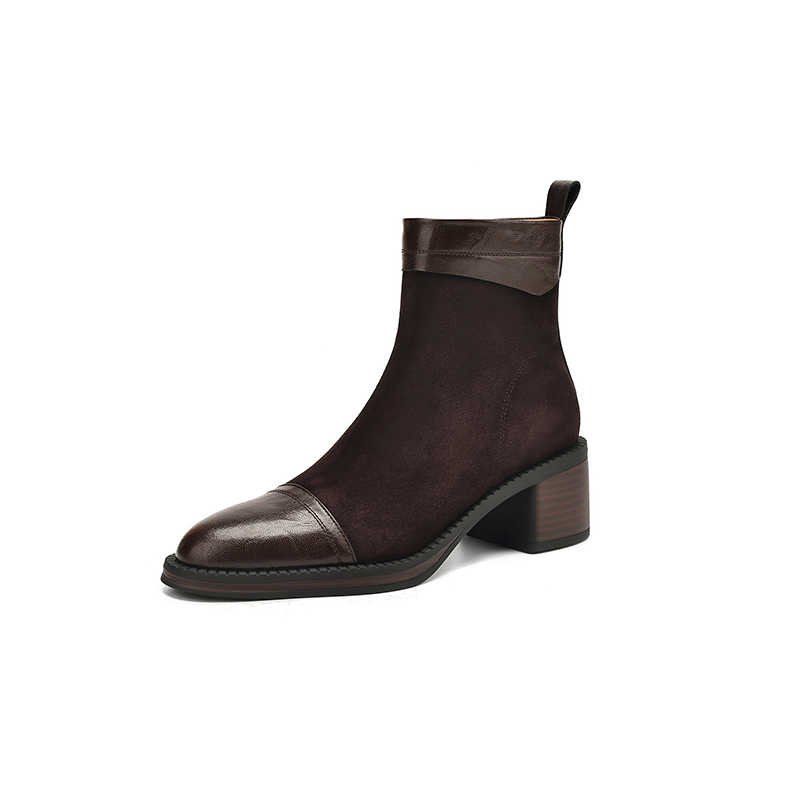 Ботильоны женские 5,5 см Yeezyy Reezy, Brown