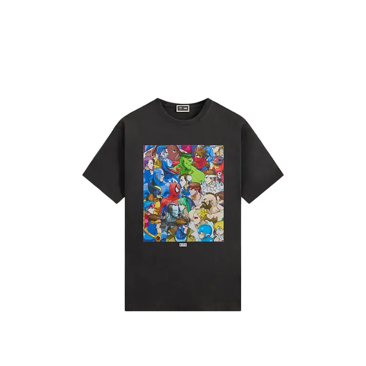 

Футболка Marvel vs Capcom Clash of Super Heroes Kith, черный