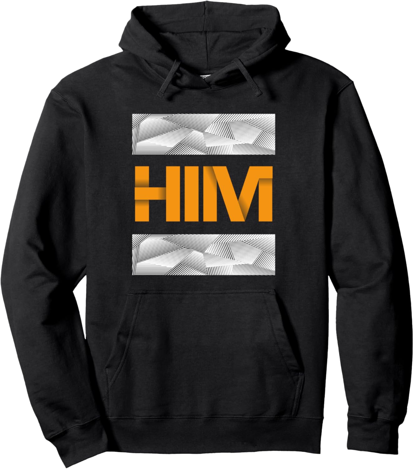 

Оранжевая толстовка с графическим принтом Он - это ОН Match Orange Color Graphic Tee