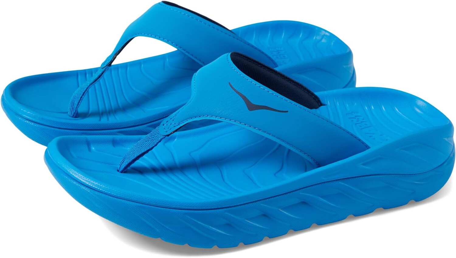 

Шлепанцы Ora Recovery Flip Hoka, цвет Diva Blue/Outer Space