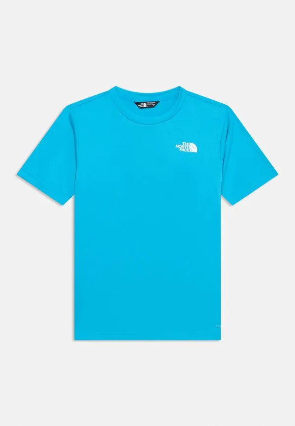 Новая футболка для подростков, спортивная футболка унисекс The North Face, Meridian Blue — фото 3