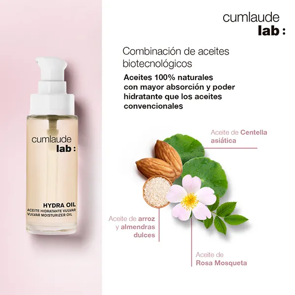 Увлажняющее масло для интимной гигиены Hydra Oil Cumlaude Lab — фото 4