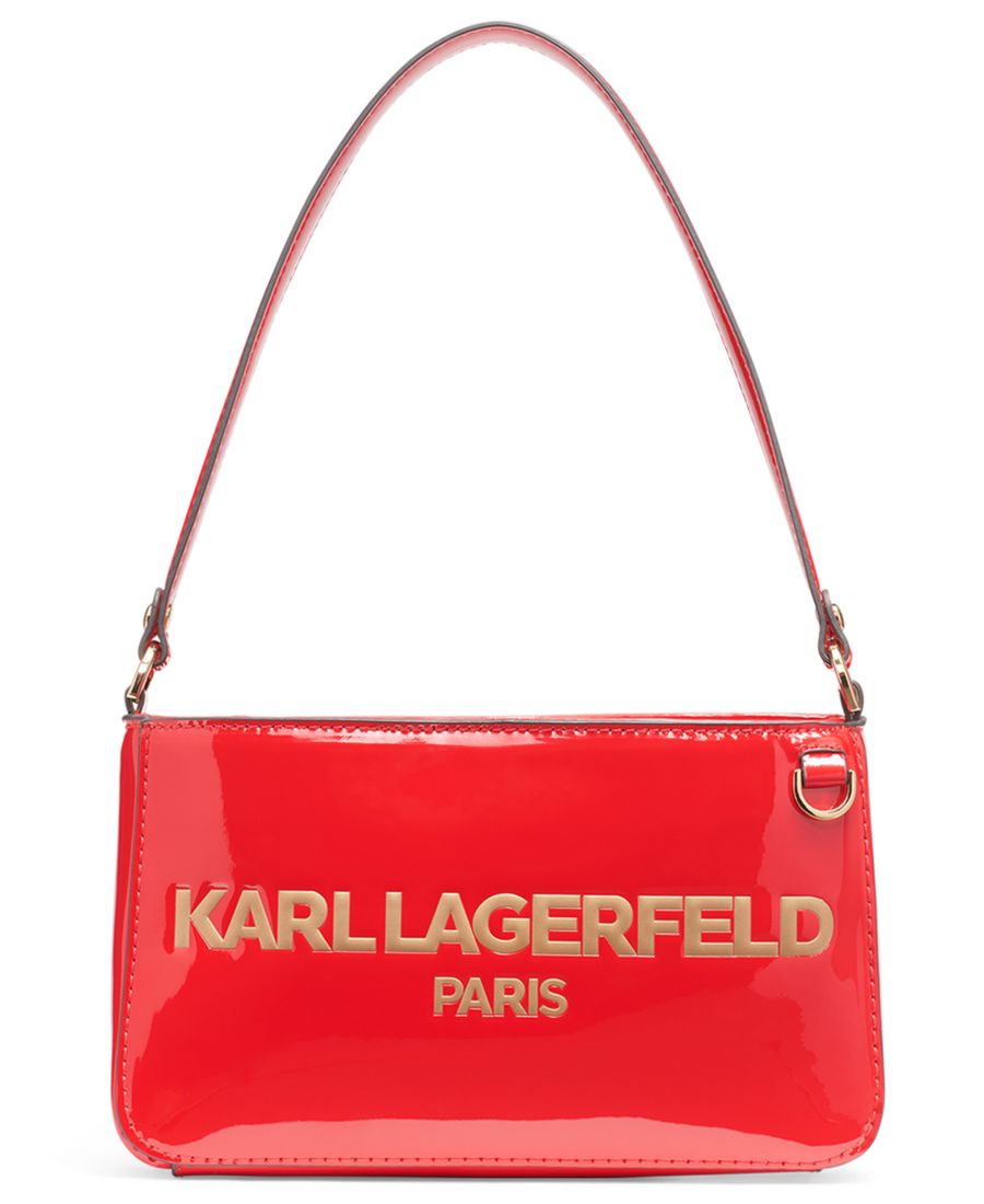 

Маленькая сумка через плечо на молнии от Kristina Demi KARL LAGERFELD PARIS, Crimson