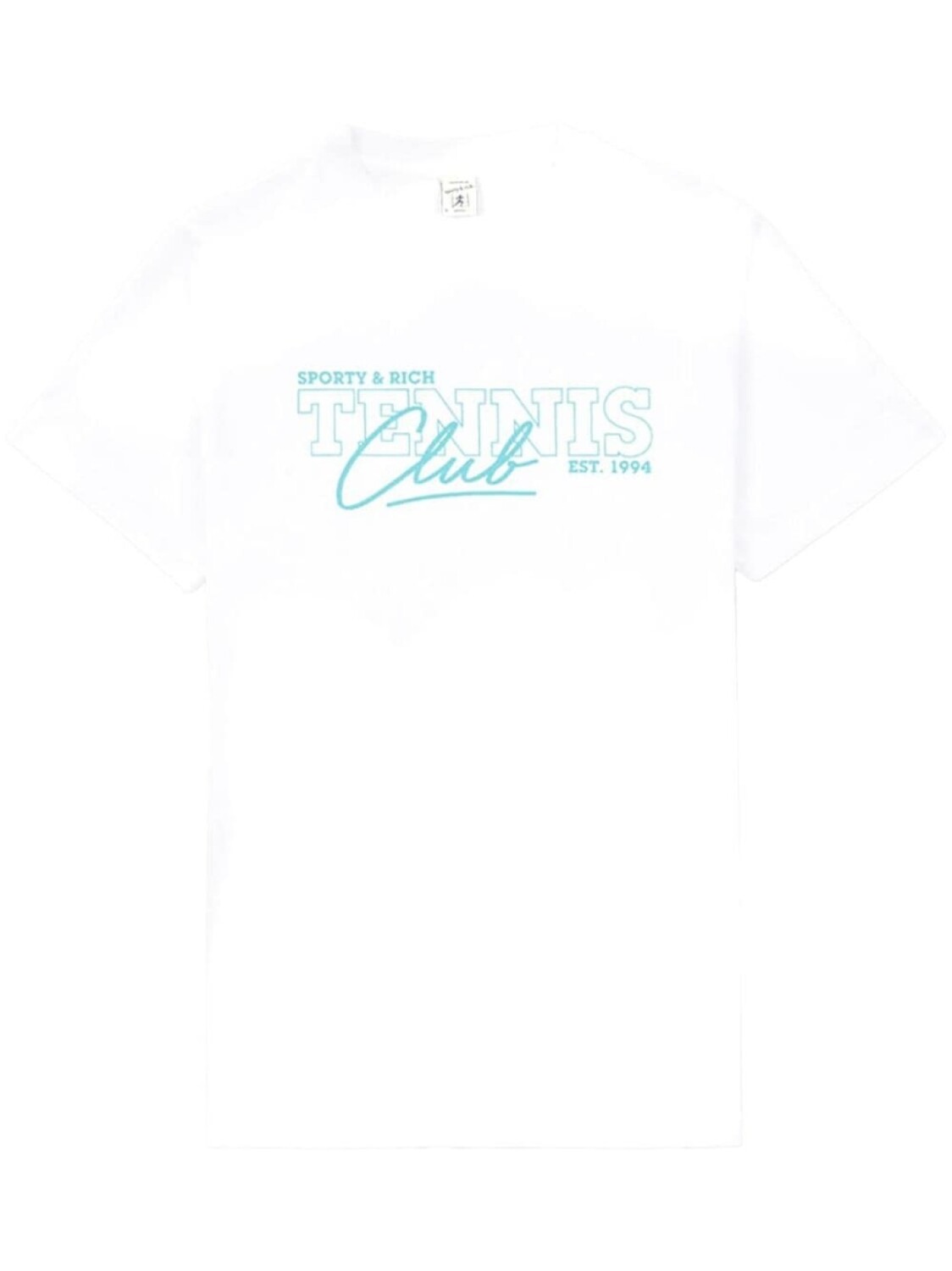 

Sporty & Rich футболка 80s Tennis Club, белый