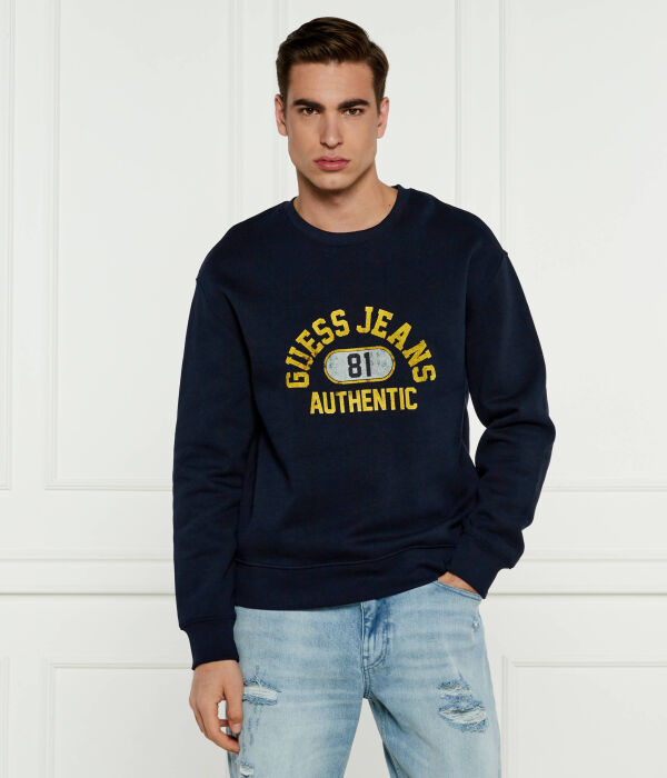 

Свитер Loose fit Guess Jeans, синий