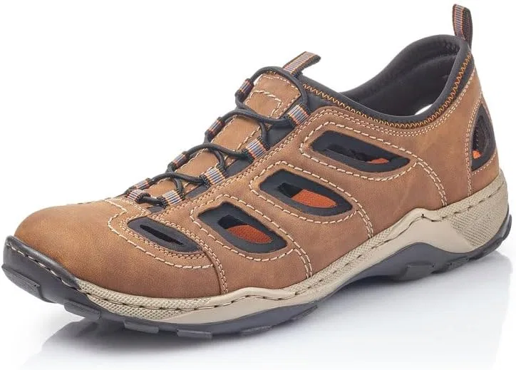 Rieker 08065 Мужские тапочки весна/лето, Brown 25