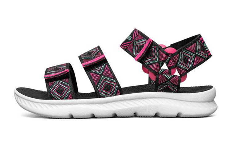 C Flex Sandal 2.0 детские сандалии black multicolor для подростков Skechers — фото 3