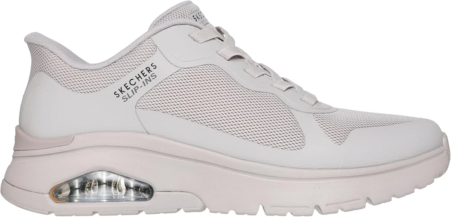 Мужские кроссовки Skechers UNO Flex-Ez Air Hands Free без шнурков, коричневый — фото 4