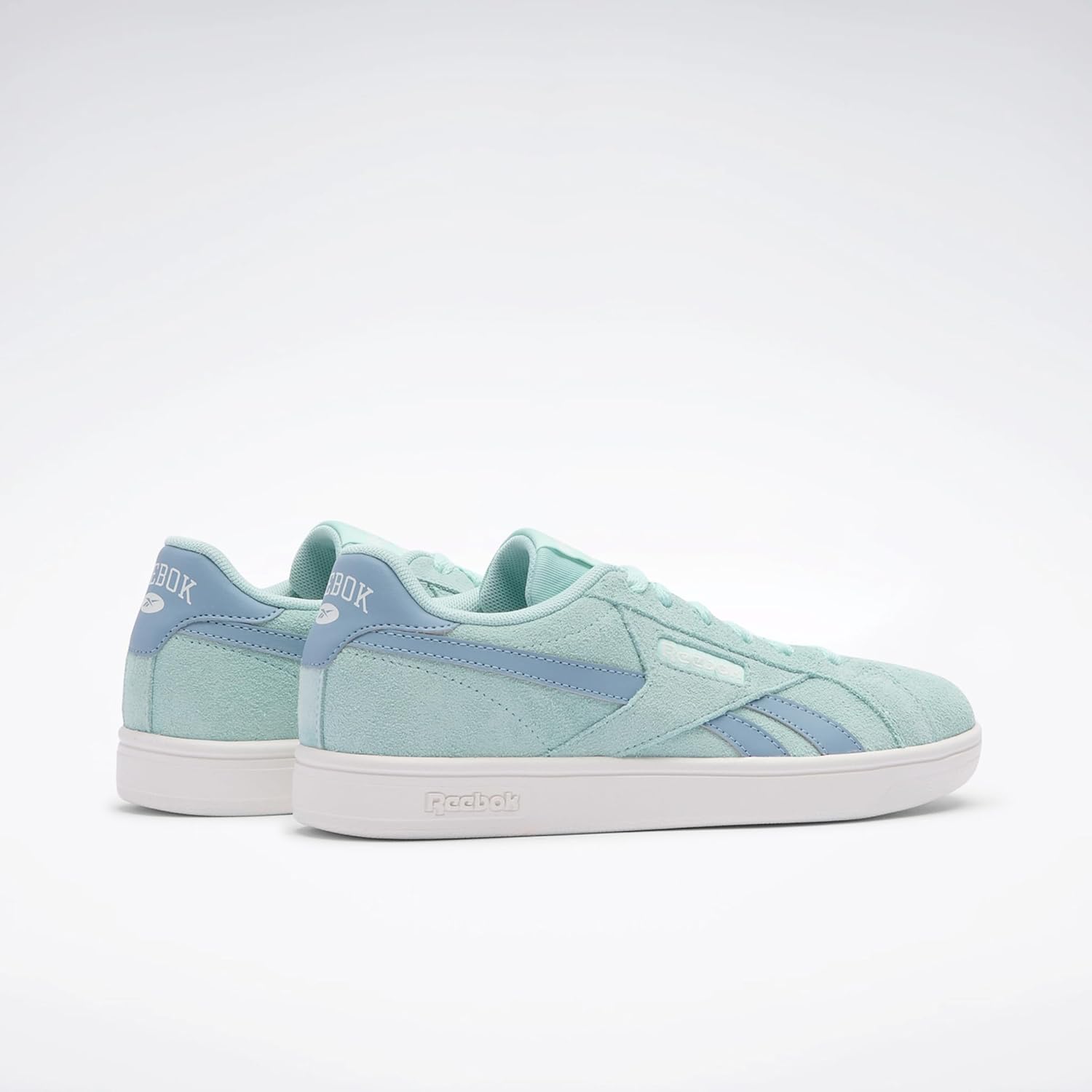 Кроссовки Reebok Unisex-Adult Reebok Court Retro, Glitchaqua Leisureblue Chalk — фото 4