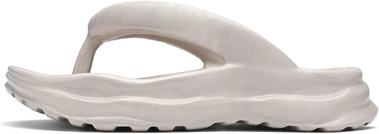 

Женские и мужские модные шлепанцы с толстой подошвой, женские нескользящие легкие удобные тапочки-сандалии, дизайн с разлагающейся подошвой, мужские сандалии-тропинки, Vtiao, серый