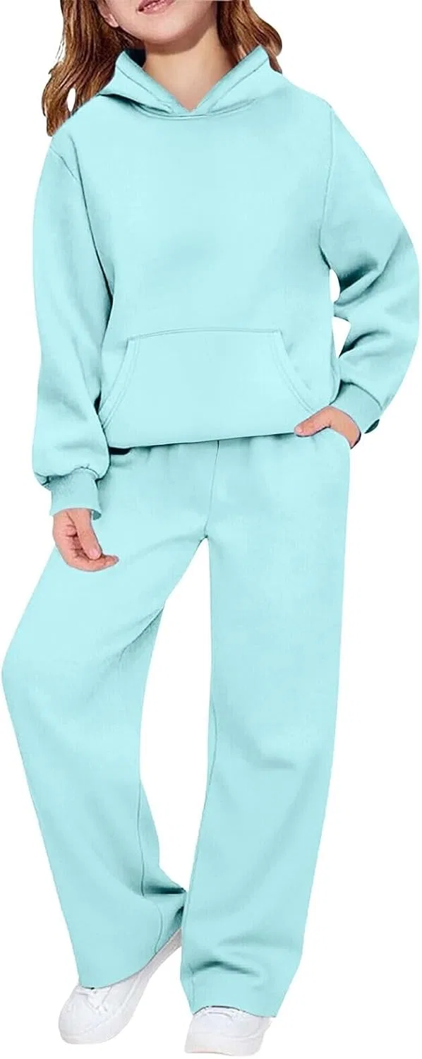 Спортивный костюм из флиса для мальчиков, 2 предмета, Light Blue