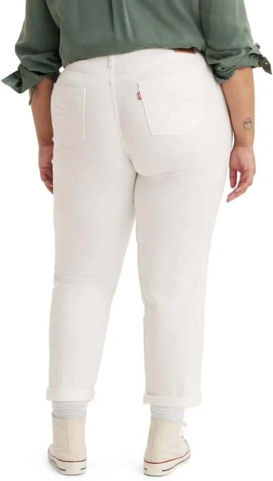 Джинсы Levi's New Boyfriend, Simply White — фото 2