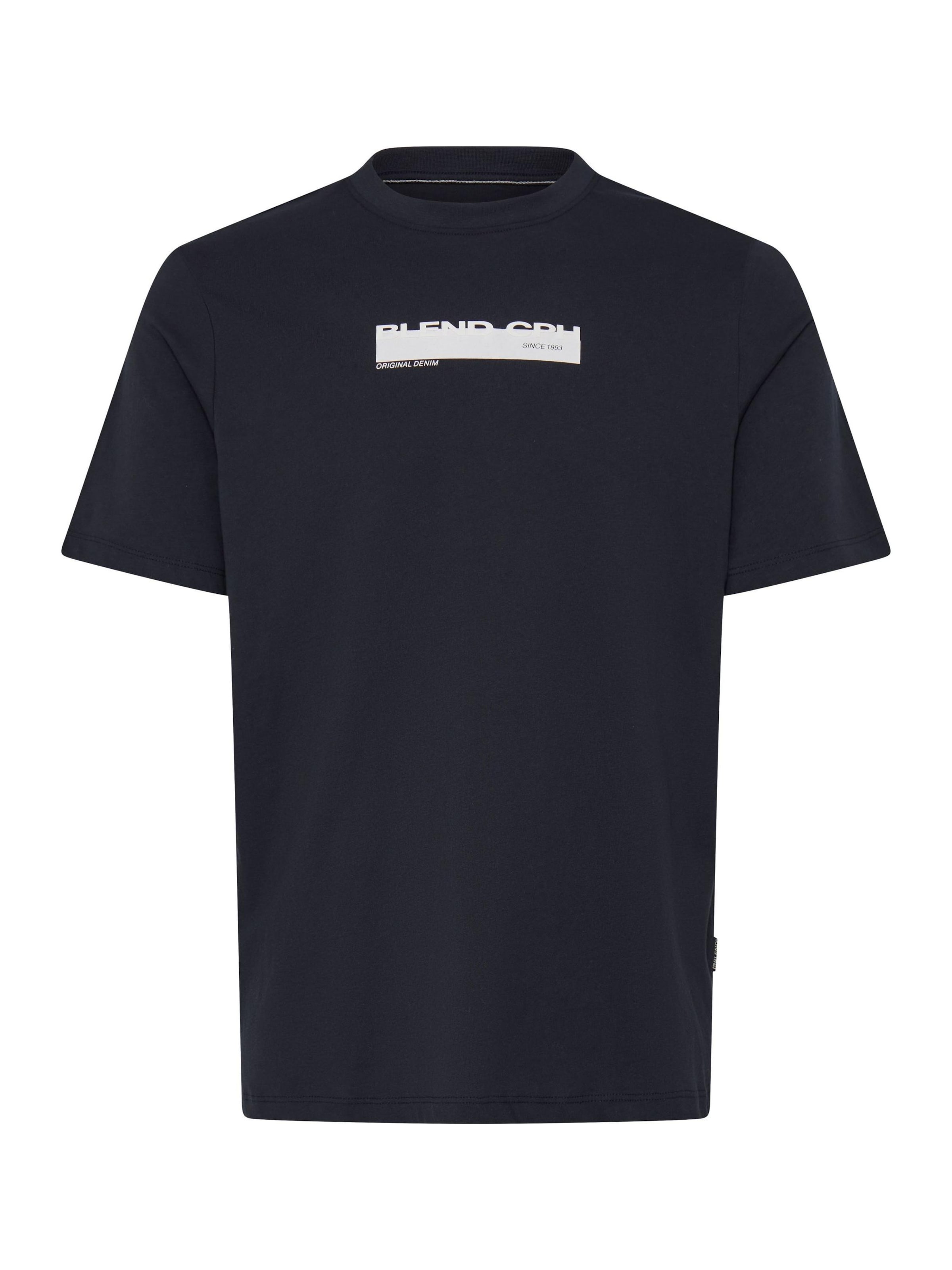 

BLEND Футболка 'BHKemuel' в темно-синем цвете