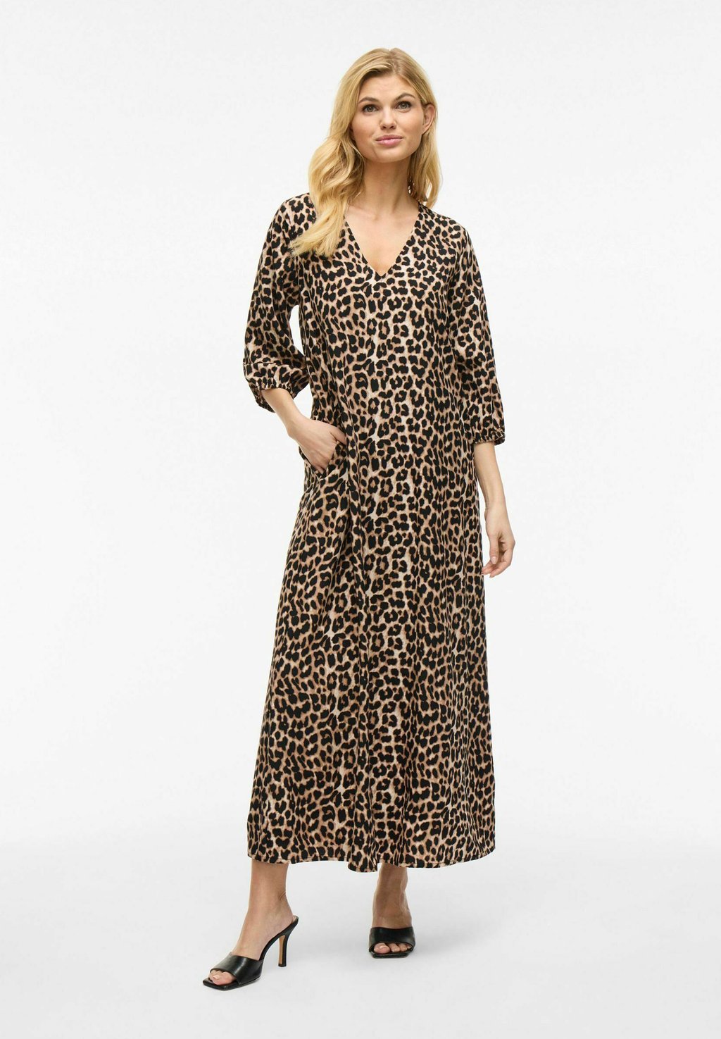 

Платье из джерси Maxi dress VILA, песочный