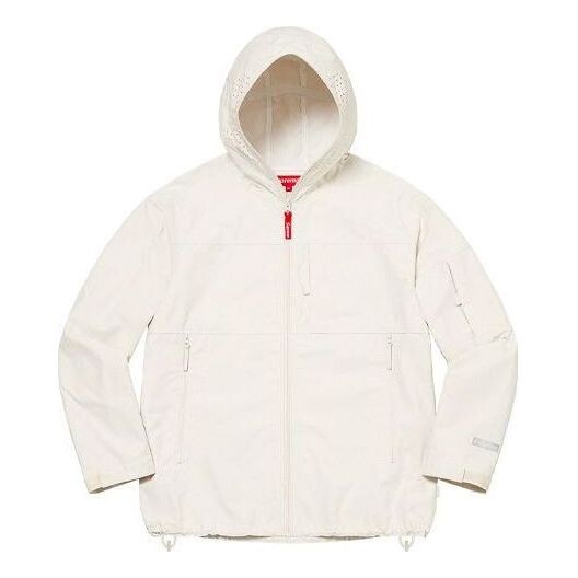 

Куртка full zip facemask jacket 'white' Supreme, белый