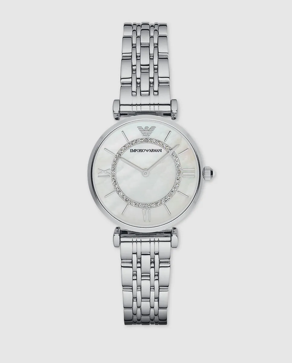 

Женские часы Emporio Armani AR1908 из стали, серебряный