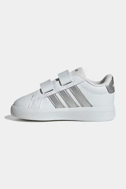 Кроссовки детские GRAND COURT 3.0 Adidas, белый — фото 4