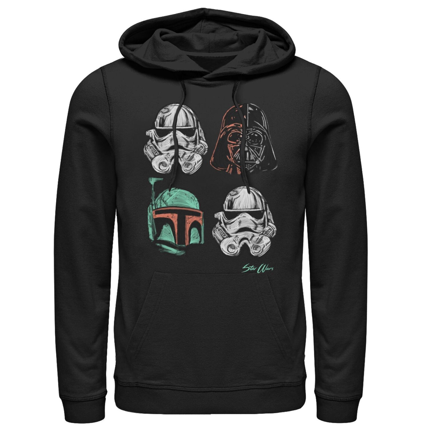 

Мужская толстовка с рисунком Marker Baddies Star Wars