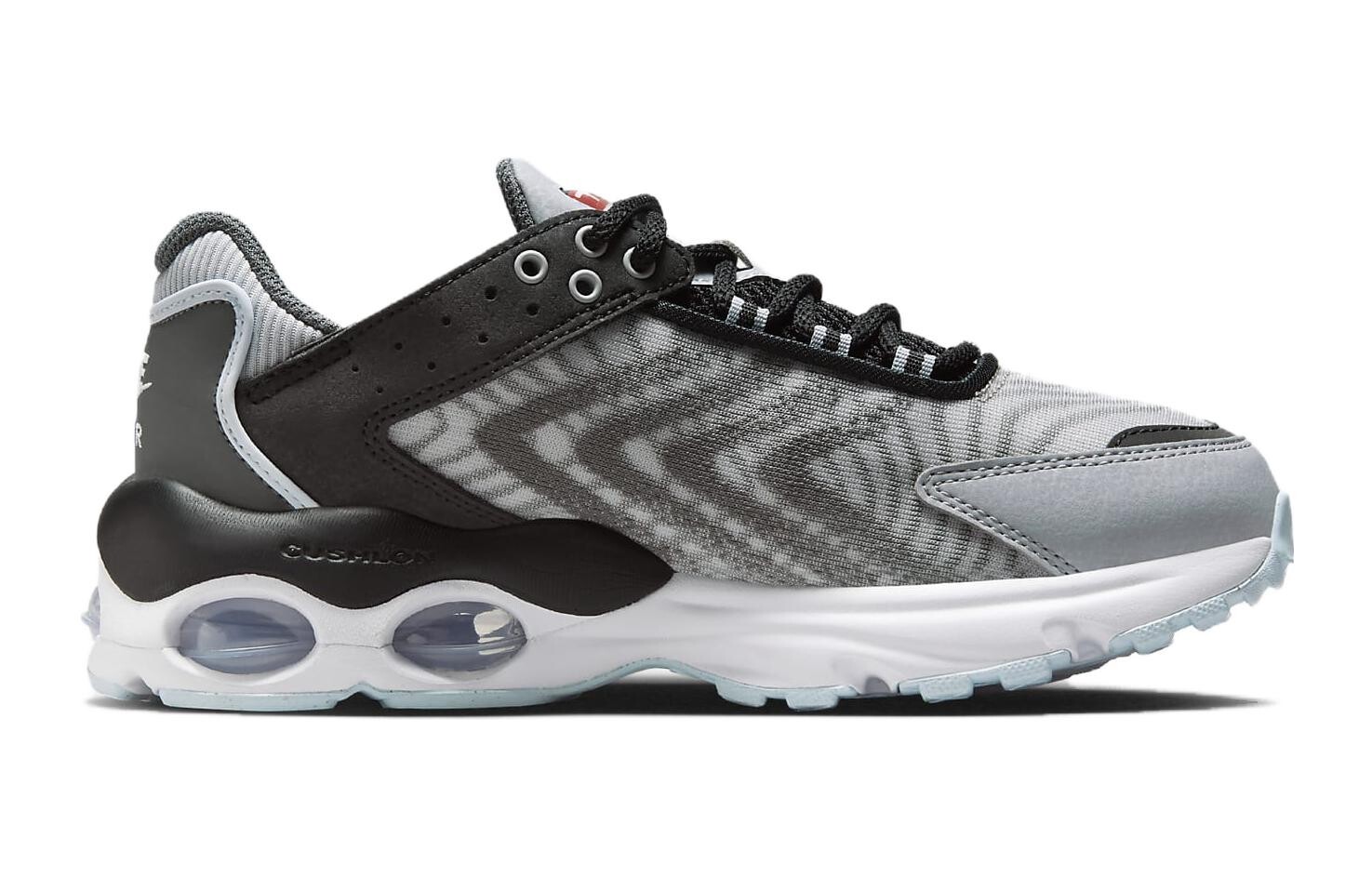Air Max TW Kids" повседневная обувь для начальной школы Nike, цвет Black Gray — фото 2