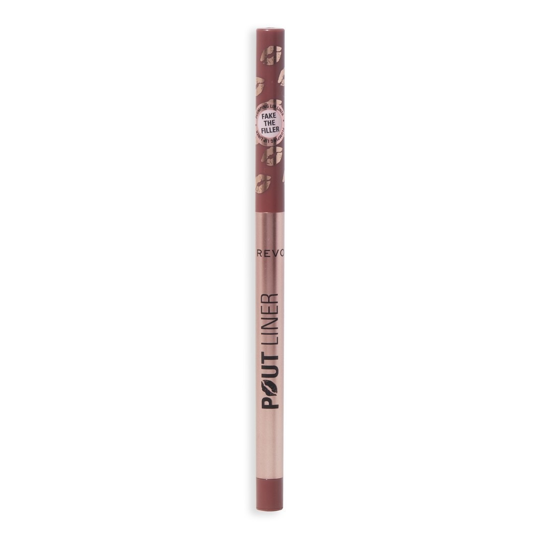 

Карандаш для губ pout bomb plumping lip liner jelly berry mauve Revolution, doll cool nude, вес 0.2 гр.