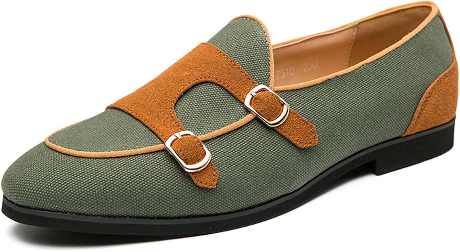 

Мужские кожаные лоферы для повседневной носки, модные деловые офисные туфли Оксфорд, подходят для ежедневной прогулки и вечеринок Generic, зеленый
