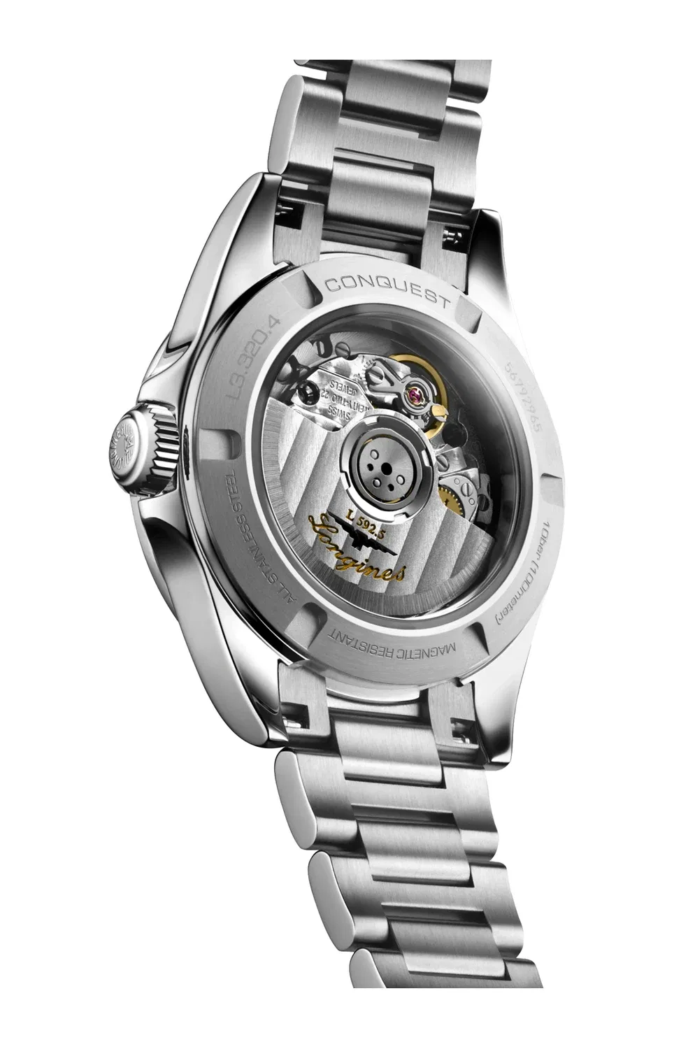 CONQUEST 30 ММ - L3.320.4.72.6 LONGINES, синий — фото 2