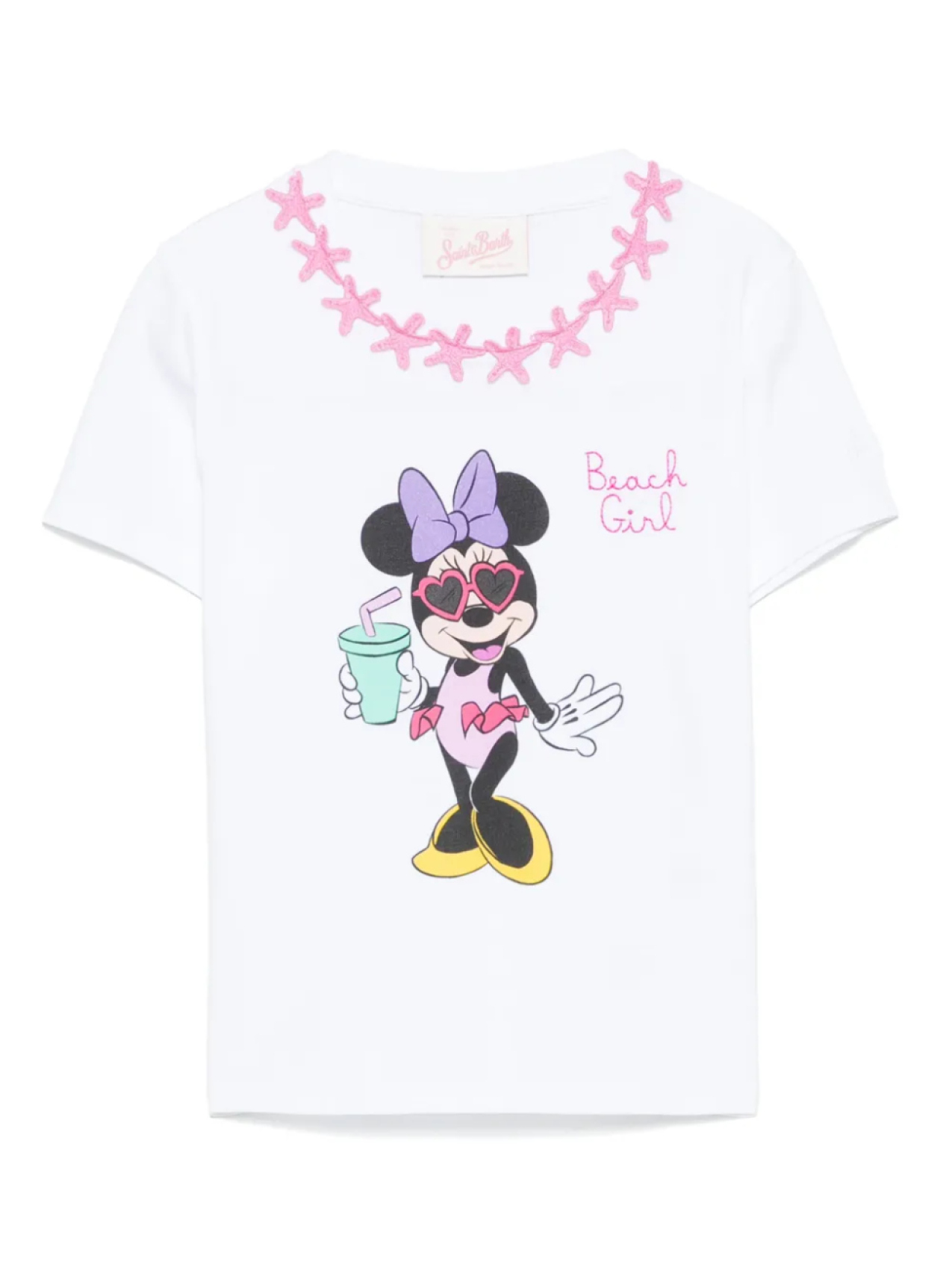 

Футболка MC2 Saint Barth Kids x Disney Elly, белый