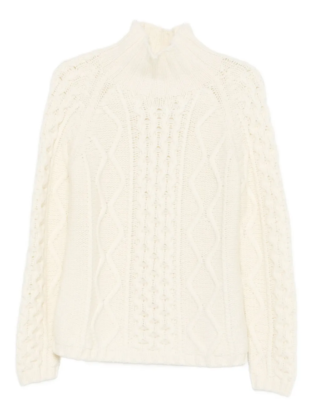 

Вязанный свитер с высоким воротником Filippa K, белый