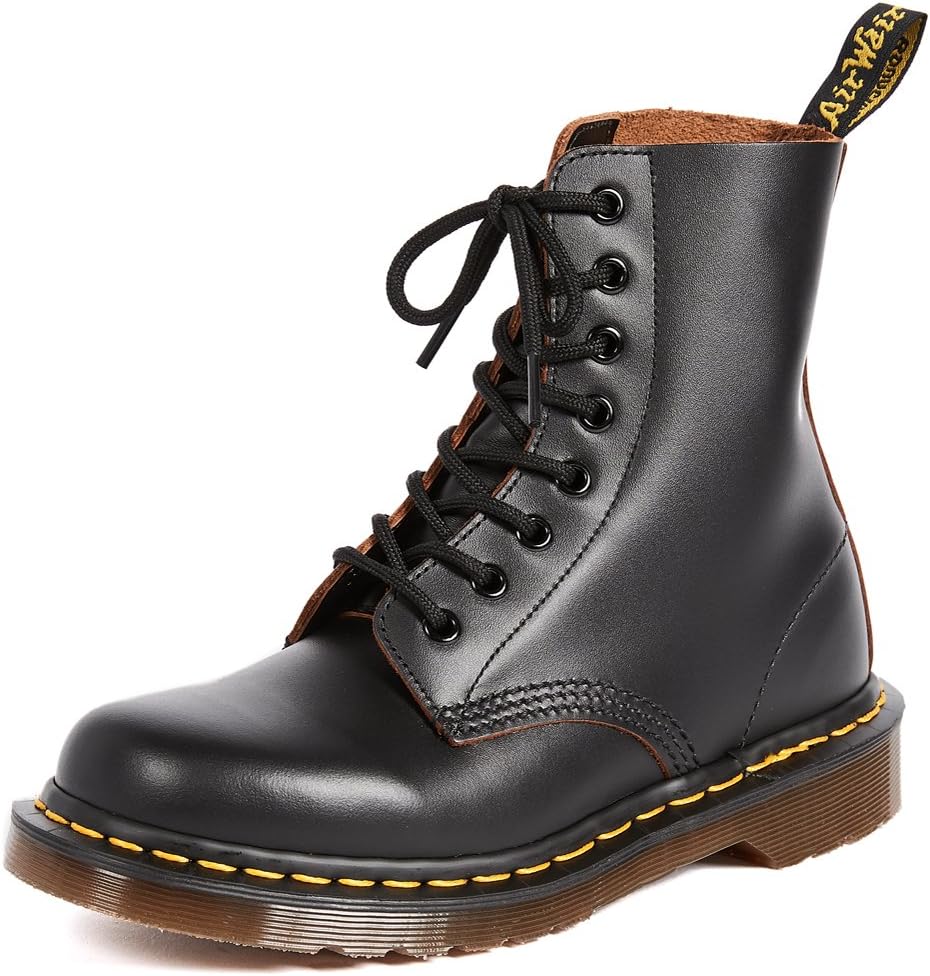 

Ботинки Dr. Martens для женщин Maple с молнией и стальным носком для легкой промышленности, черный