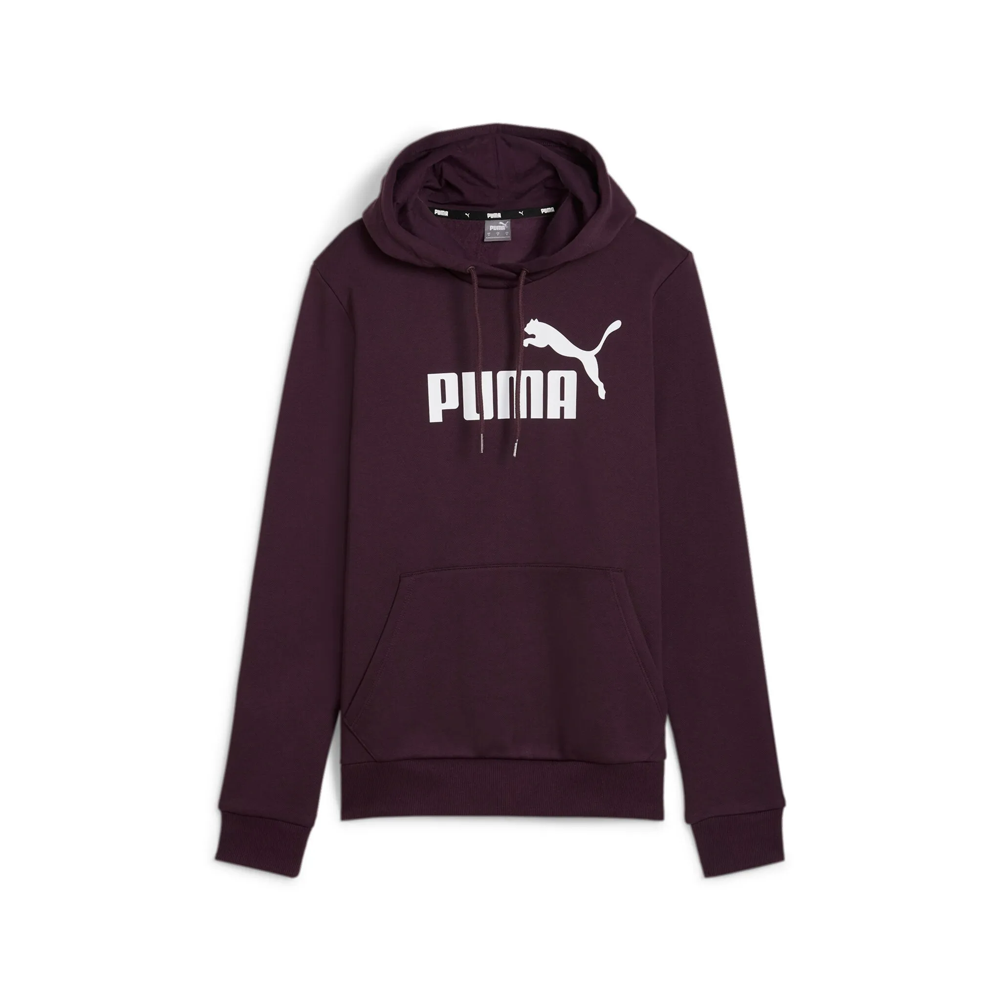 

Толстовка PUMA с капюшоном "ESS LOGO HOODIE FL (S)", цвет Midnight Plum