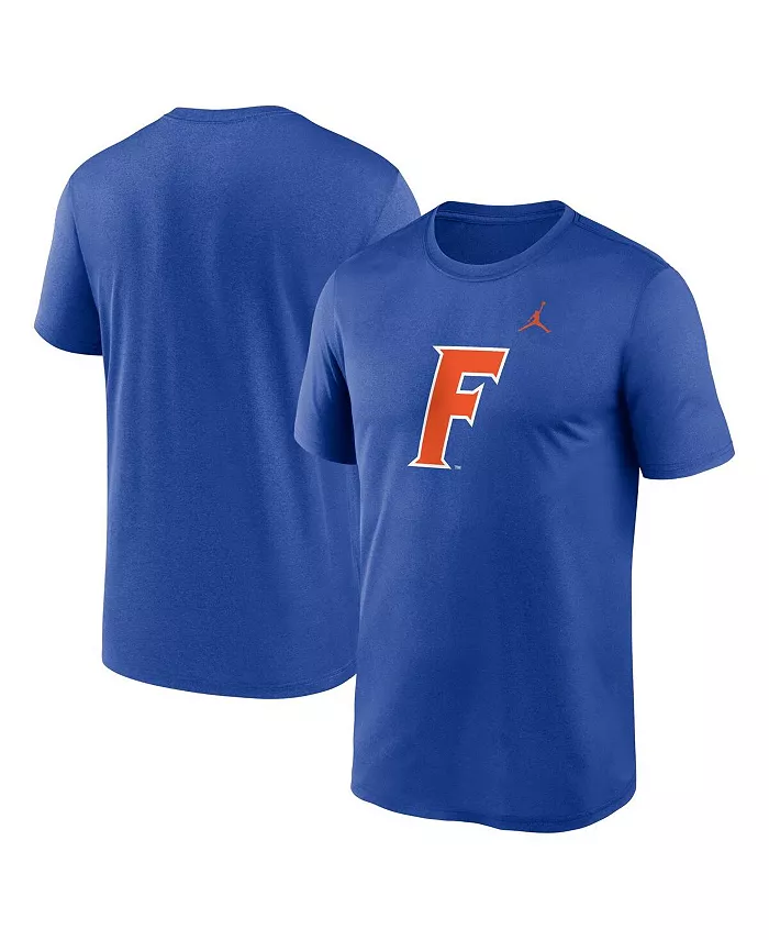 

Мужская футболка Florida Gators Primetime Legend Alternate Logo Jordan, синий