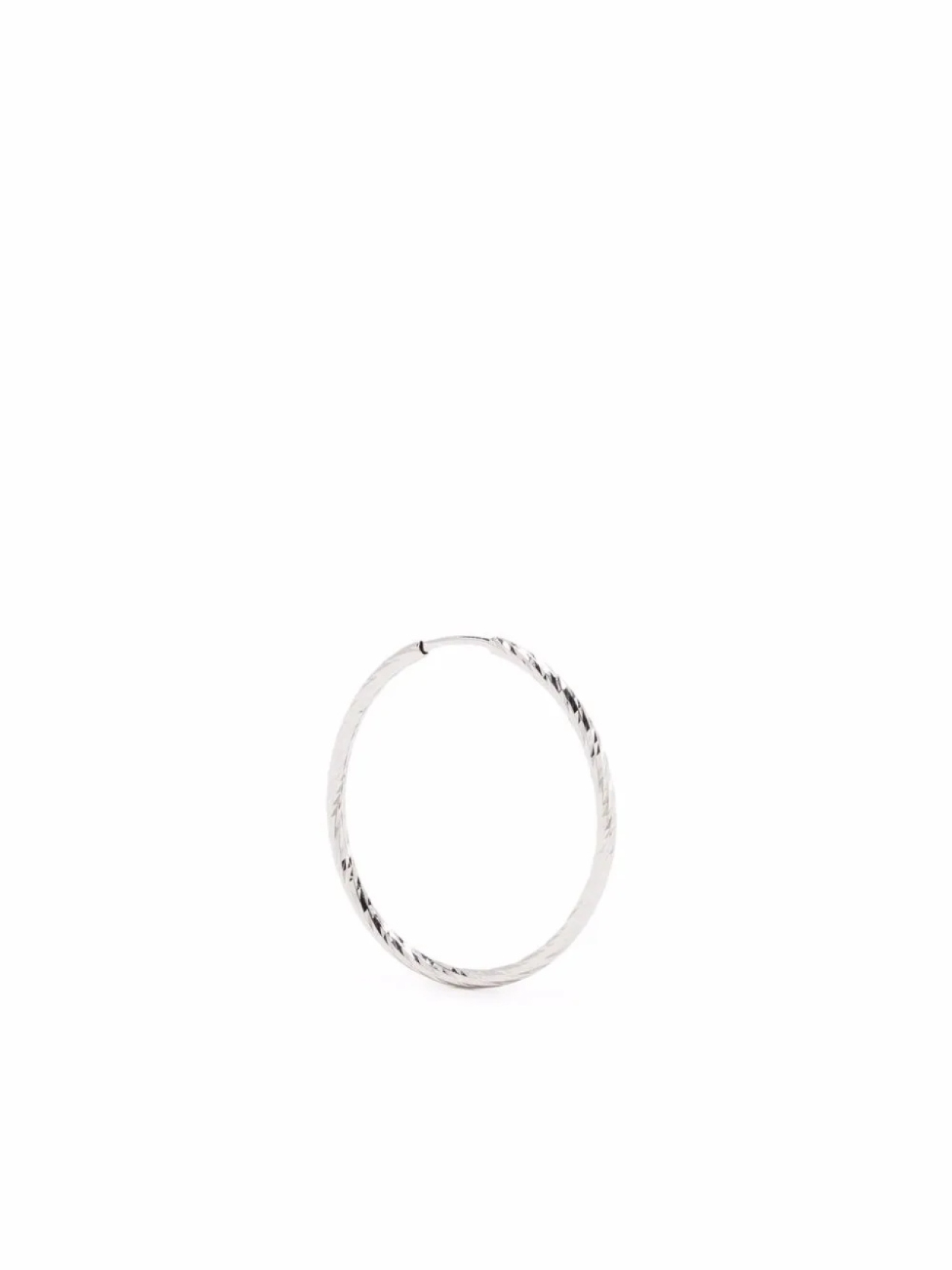 

Серьга-кольцо Liv 25 из белого золота Maria Black, серебряный