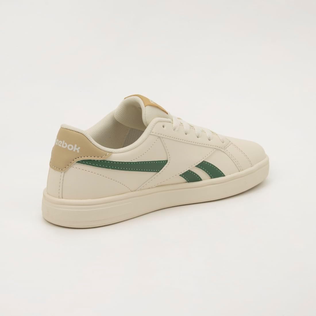 Кроссовки Reebok Unisex-Adult Reebok Court Retro, зеленый/бежевый — фото 4