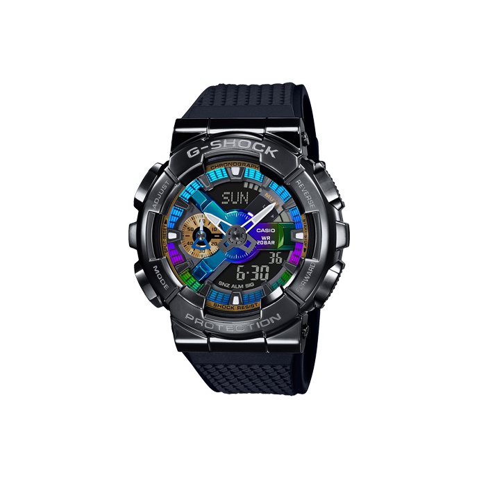 

CASIO Часы Women's Full Metal Series Watch GM-110B-1APR, Purple Watch Dial
