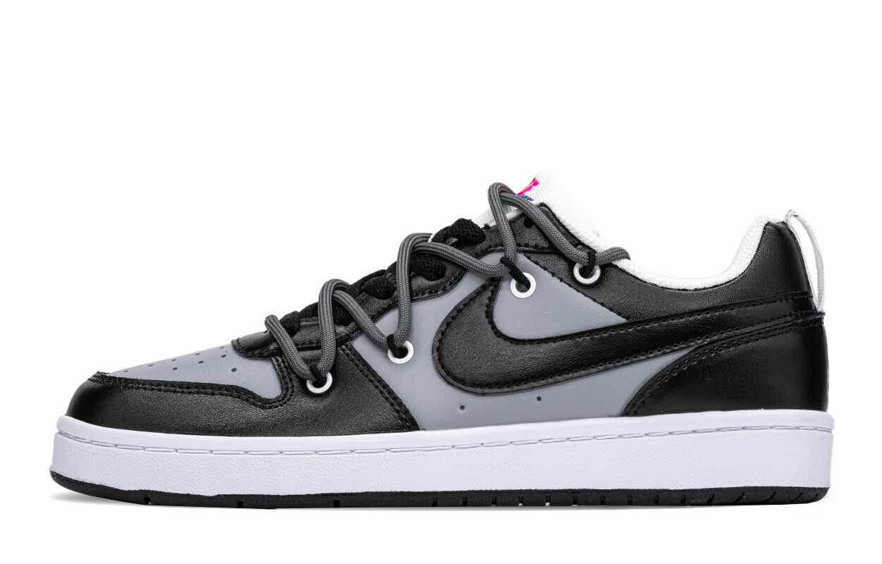 

Кроссовки Nike Court Borough Skateboarding Shoes Women's Low-top Black/grey, черный/серый