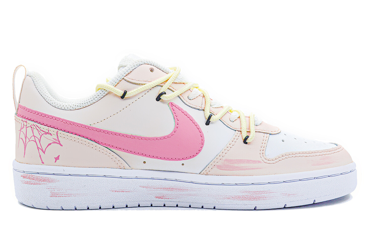 

Женские кроссовки для скейтбординга Nike Court Borough, Milk pink