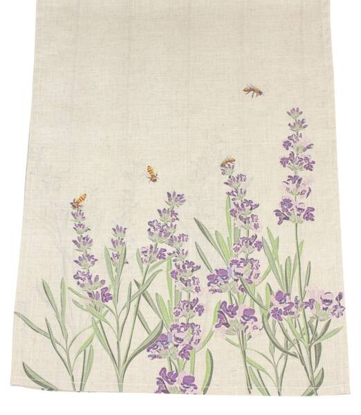 

Настольный бегун Frank Flechtwaren Lavendel, 40x1x140 см, бежевый