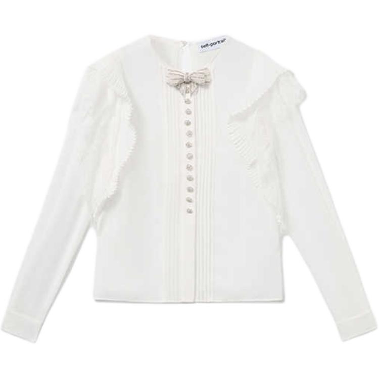 

Self-Portrait Женская рубашка с автопортретом, чисто белая