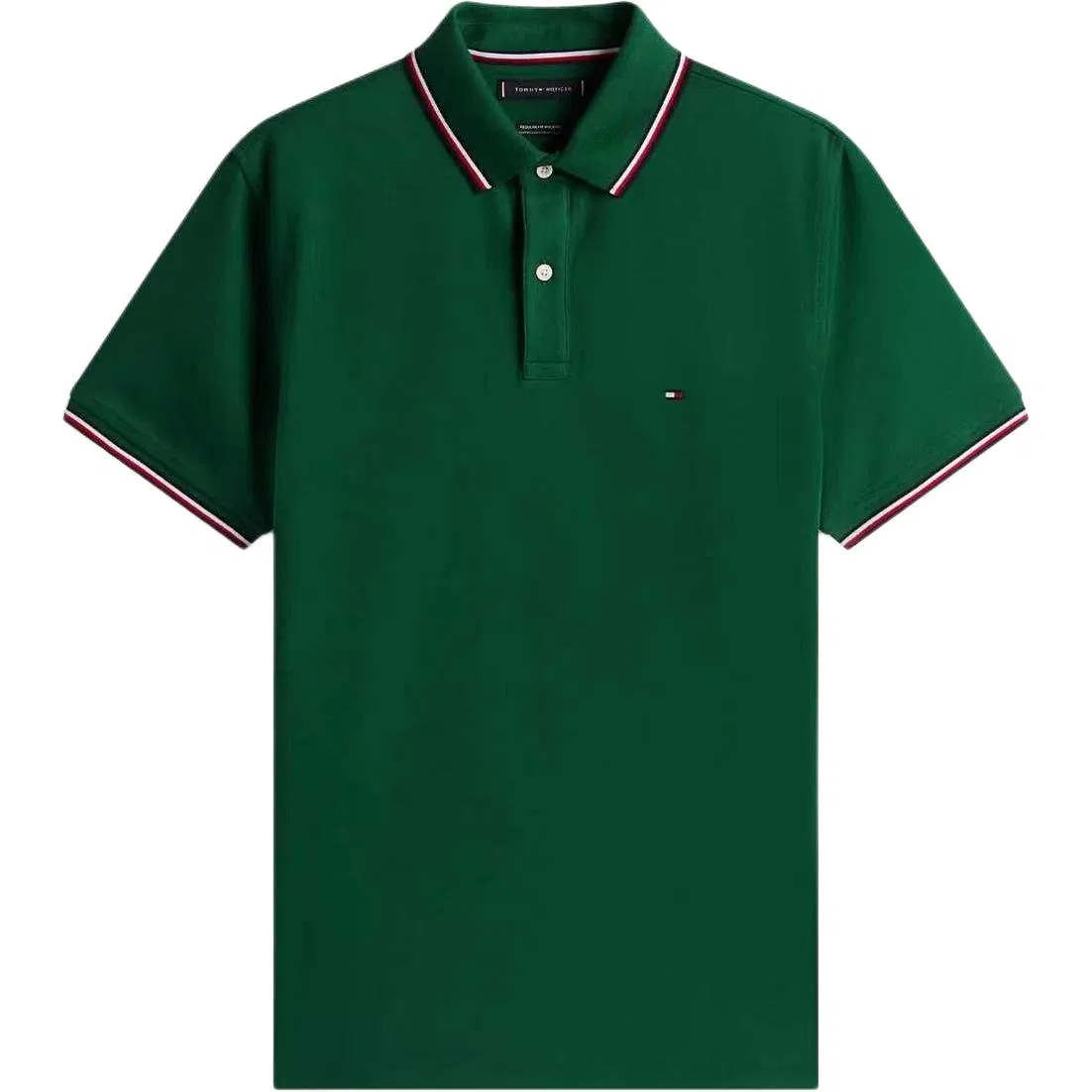 Поло мужское Tommy Hilfiger, Dark Green