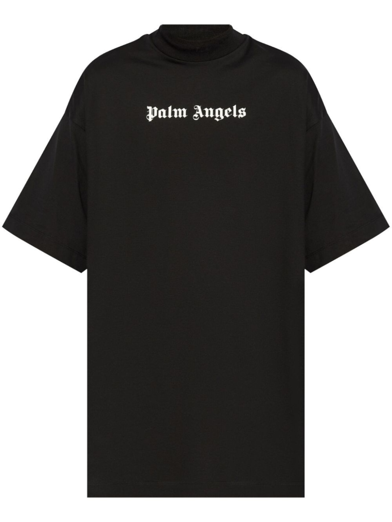 

Платье-футболка с принтом логотипа Palm Angels, черный