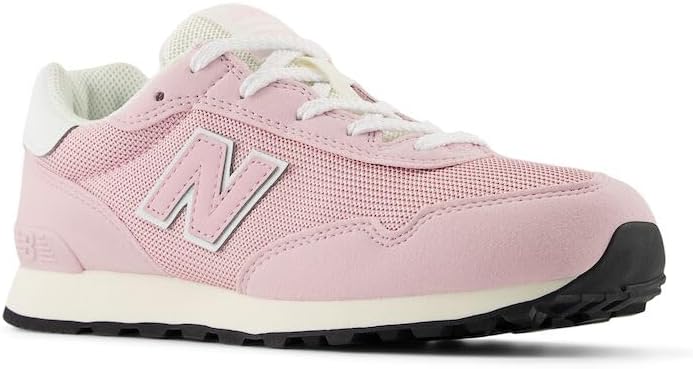 Кроссовки New Balance Kids 515 V1 на шнуровке, розовый — фото 4