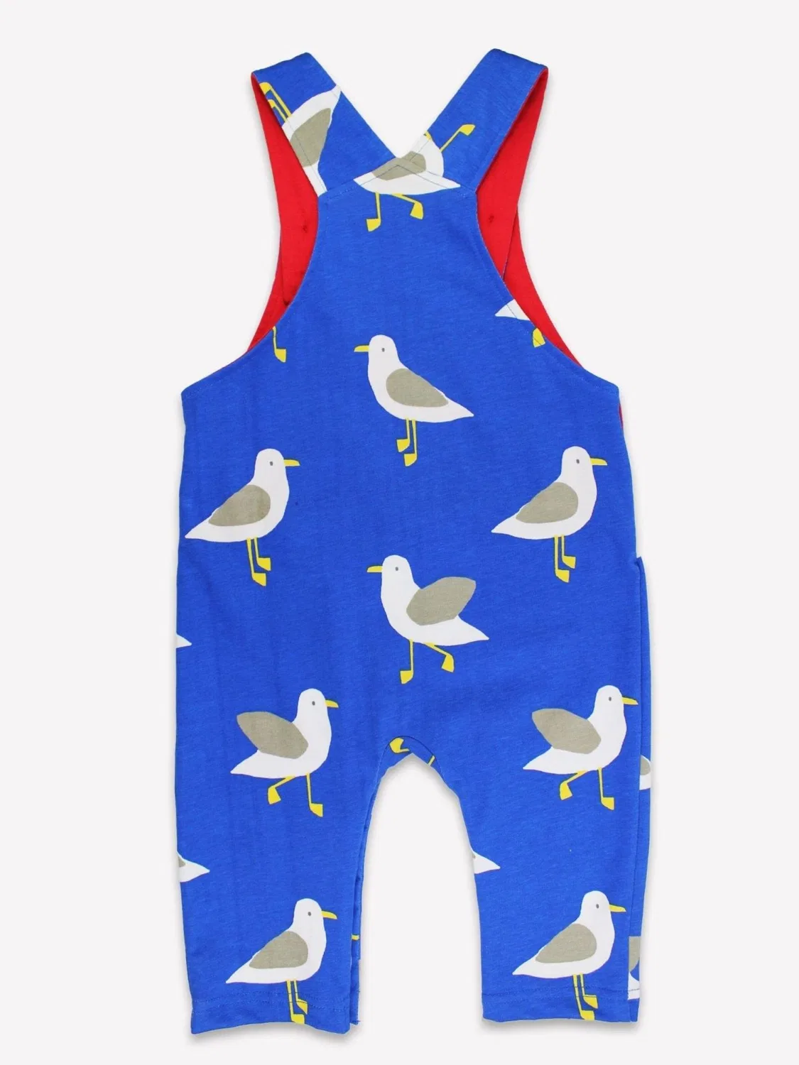 Обычный комбинезон 'Bio-Baumwoll Kinder Latzhose mit Möwentanz-Druck' Toby Tiger, Blue — фото 3