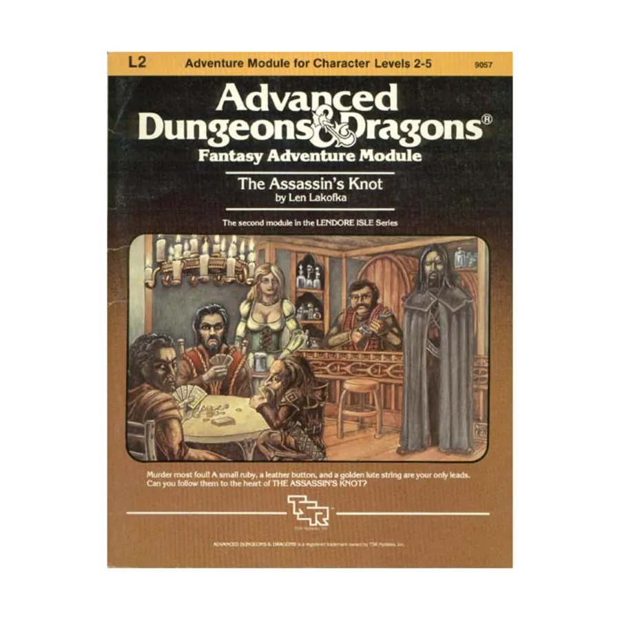 

Модуль Assassin's Knot (1st Printing), Advanced Dungeons & Dragons (1st Edition) - Modules & Adventures