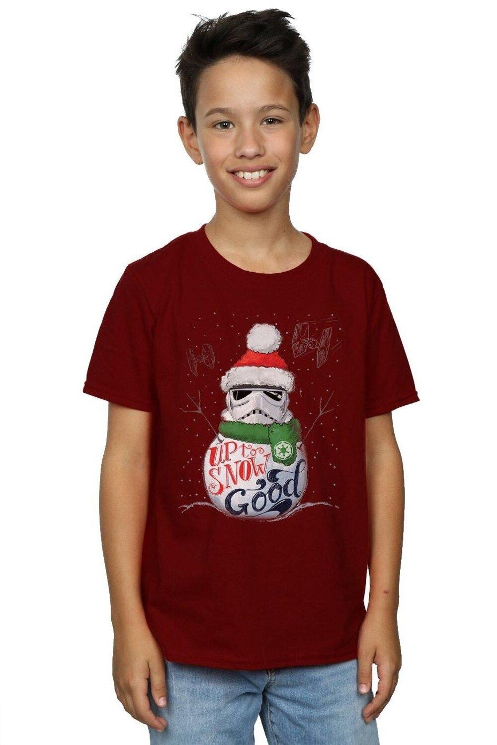 

Футболка Stormtrooper Up To Snow Good Star Wars, красный