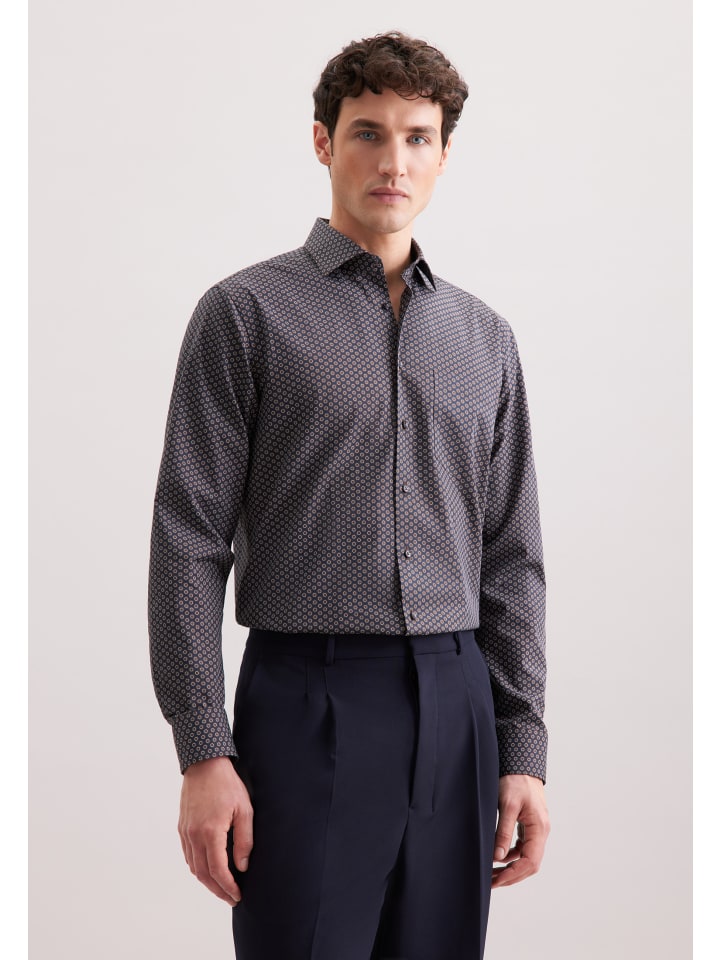 

Рубашка Seidensticker, коричневый